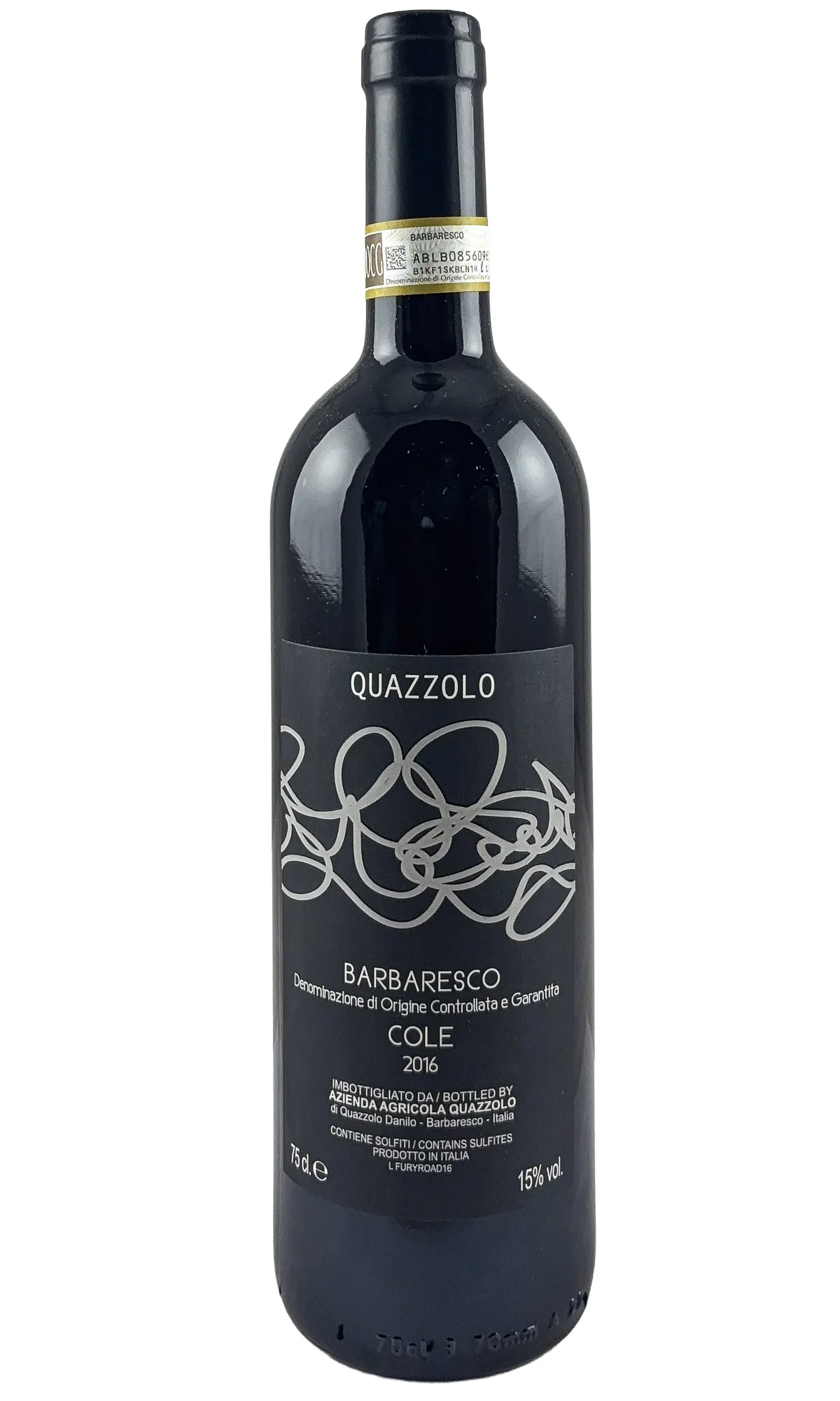 Azienda Agricola Quazzolo, Barbaresco Cole, 2016
