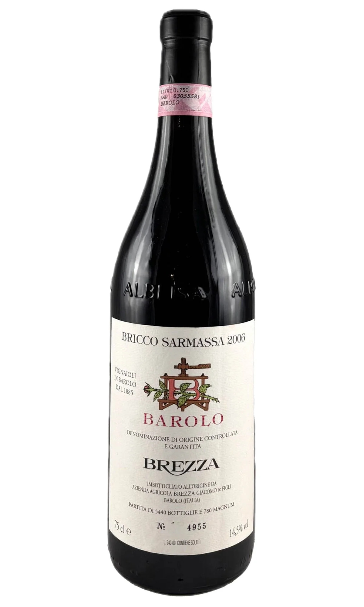 Brezza, Barolo Bricco Sarmassa, 2006