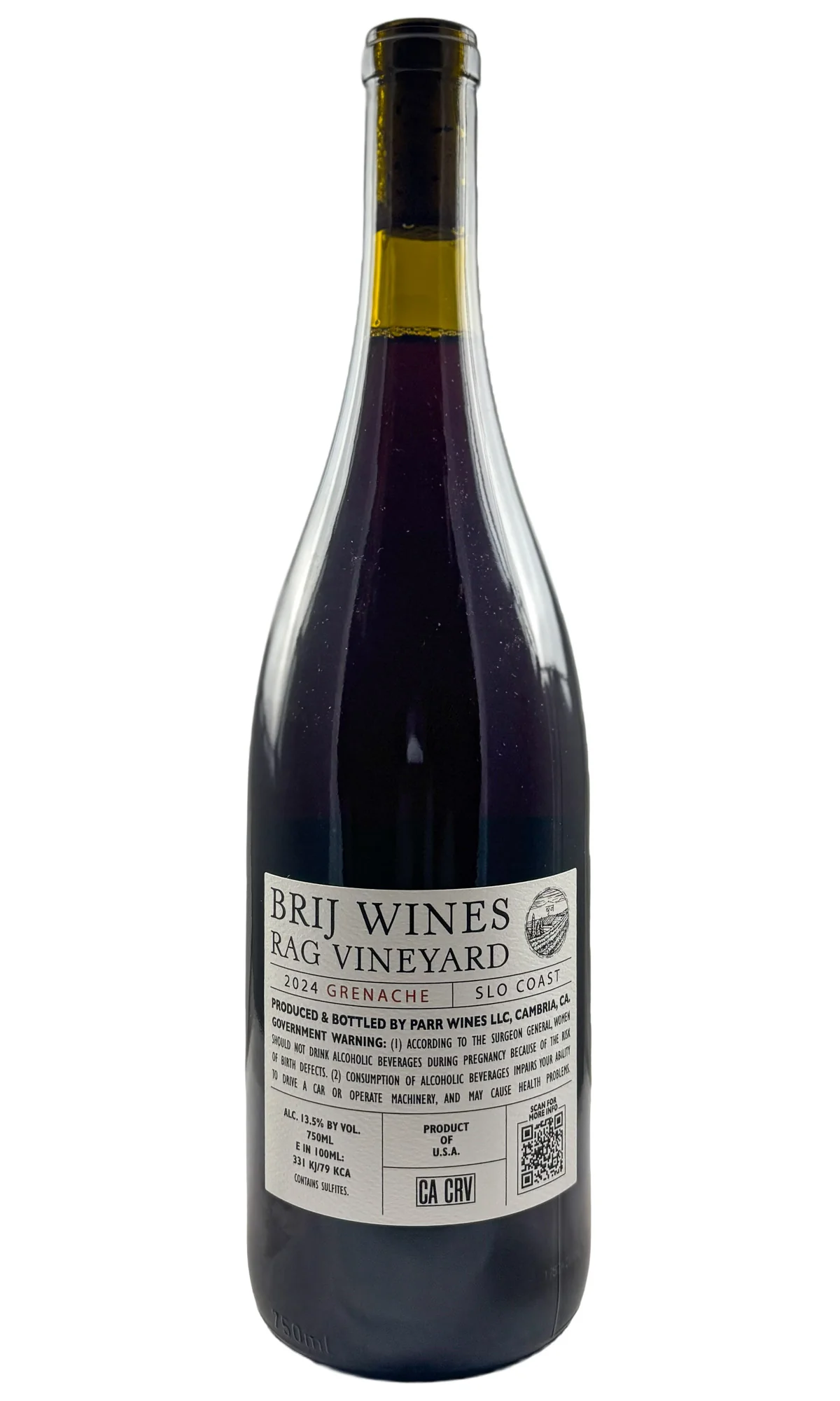 Brij, Grenache Slo Coast, 2024 - Image 2