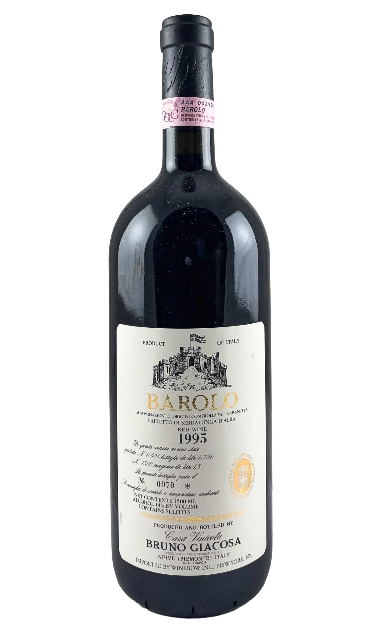 Bruno Giacosa, Barolo, 1995 (1.5L)