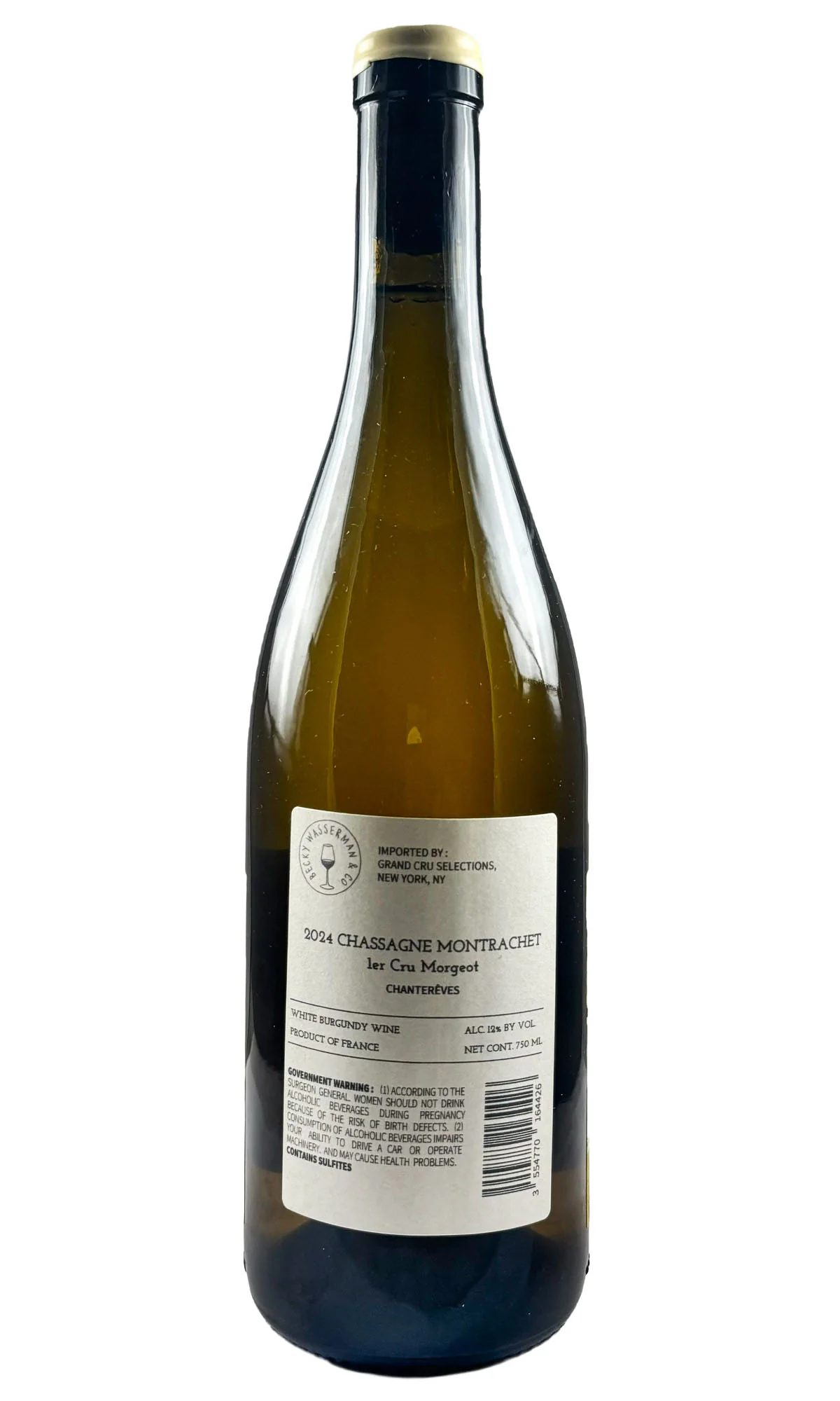 Chantereves, Chassagne Montrachet Blanc 1er Cru les Morgeots, 2024 - Image 2