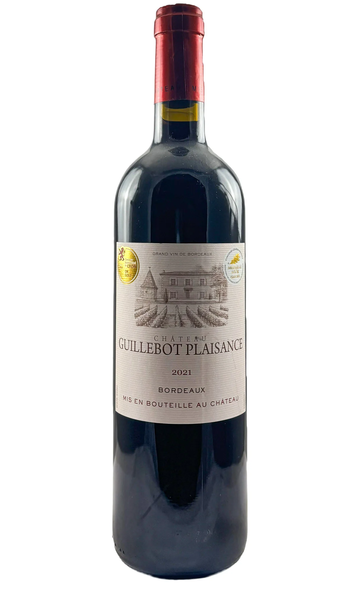 Chateau Haut Guillebot Rouge, Bordeaux, 2021