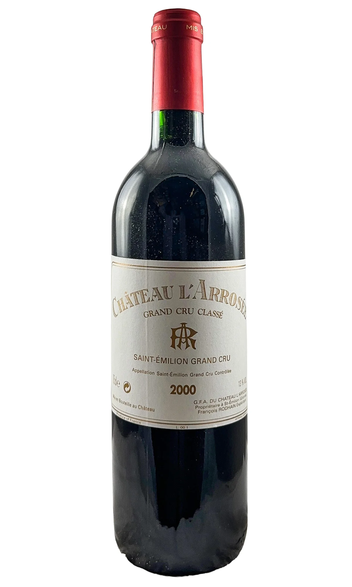 Chateau L’Arrosee, Saint Emilion Grand Cru Classe, 2000