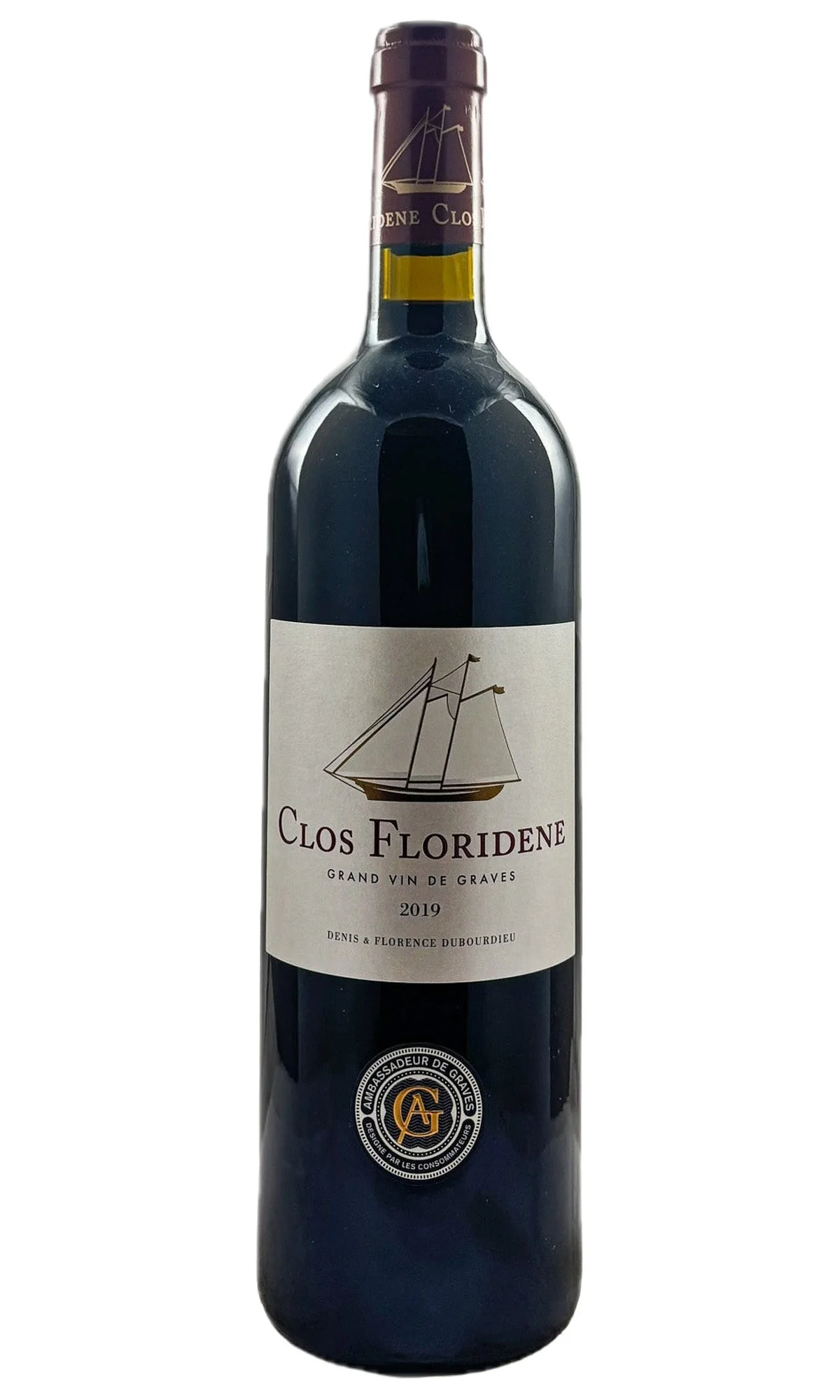 Clos Floridene, Graves Rouge, 2019
