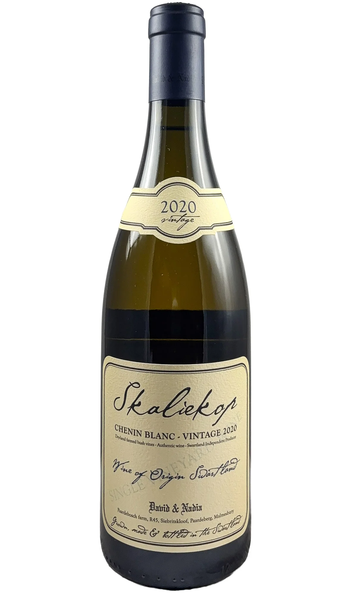 David & Nadia, Chenin Blanc 'Skaliekop', 2020