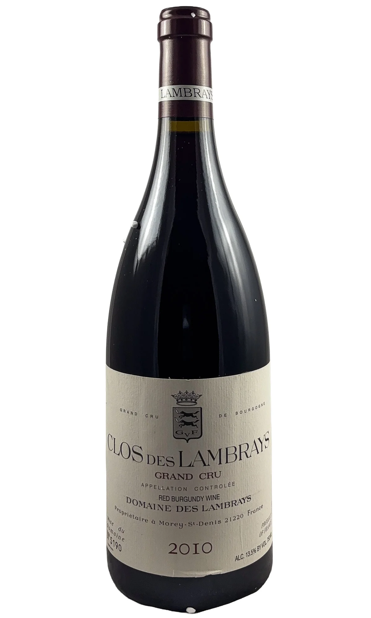 Domaine des Lambrays, Clos des Lambrays, 2010