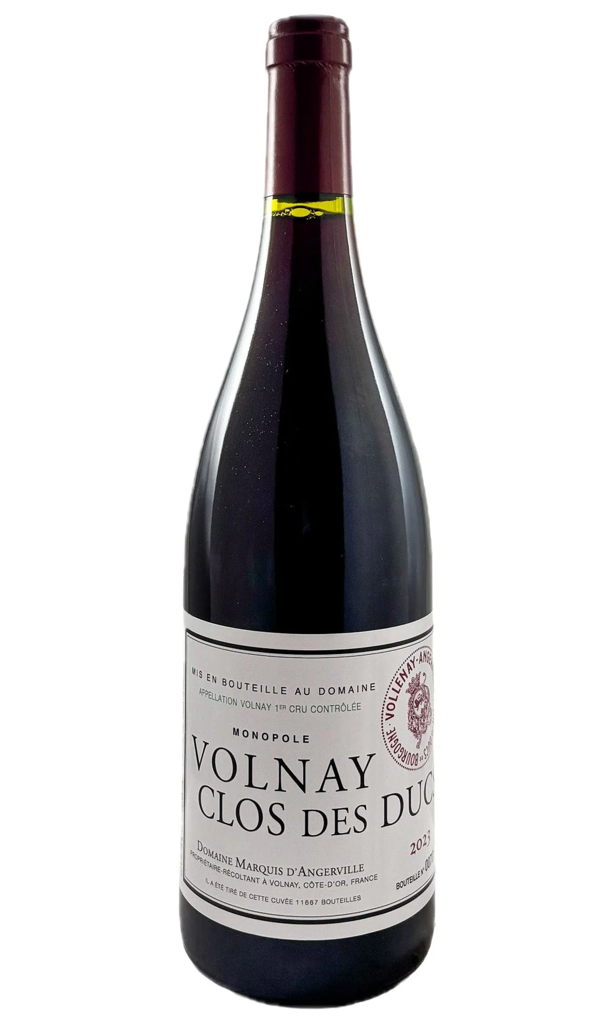 Domaine Marquis d'Angerville, Volnay 1er Cru Clos des Ducs , 2023