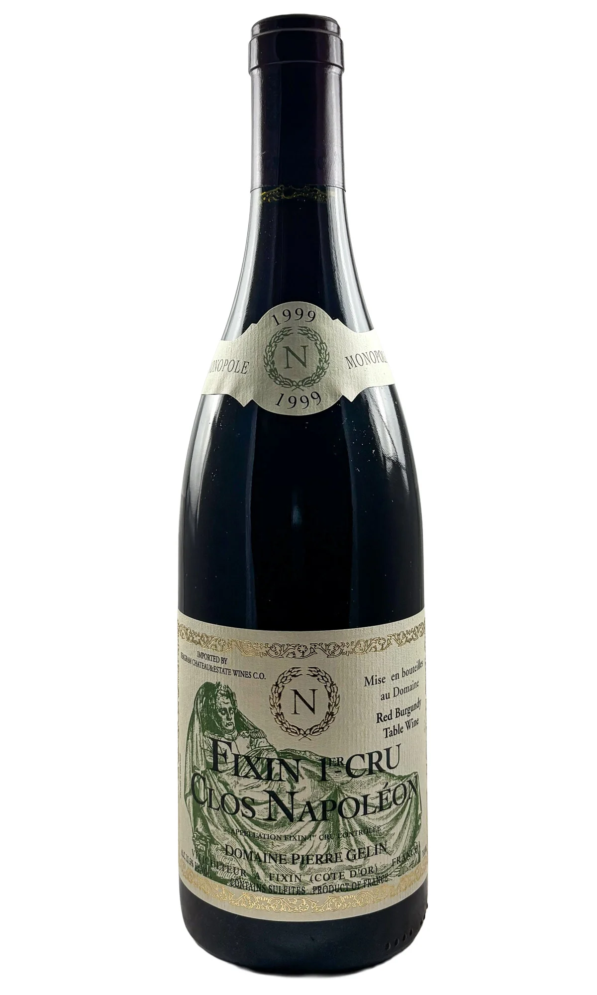Domaine Pierre Gelin, Fixin 1er Cru Clos Napoleon Monopole, 1999