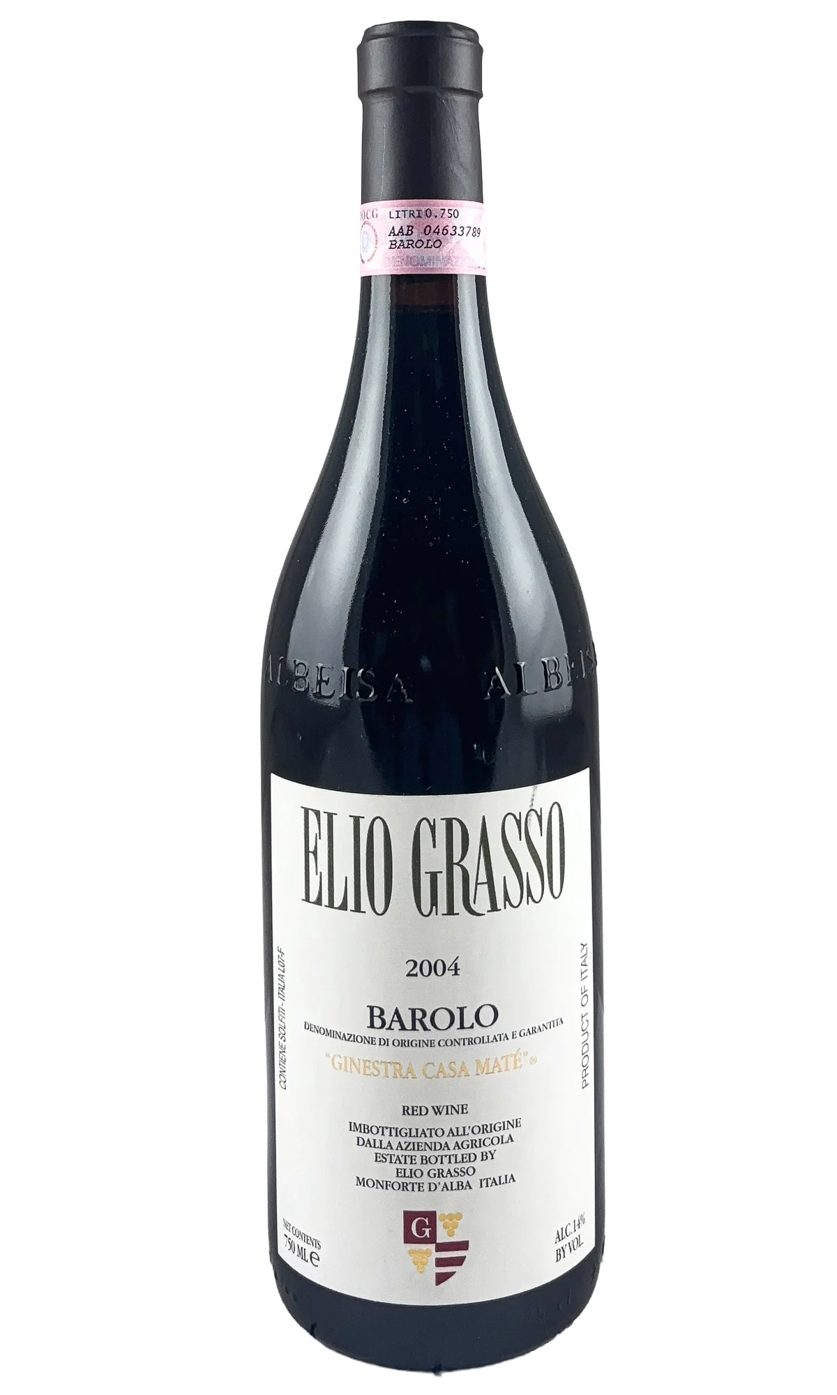 Elio Grasso, Barolo Ginestra Casa Mate, 2004