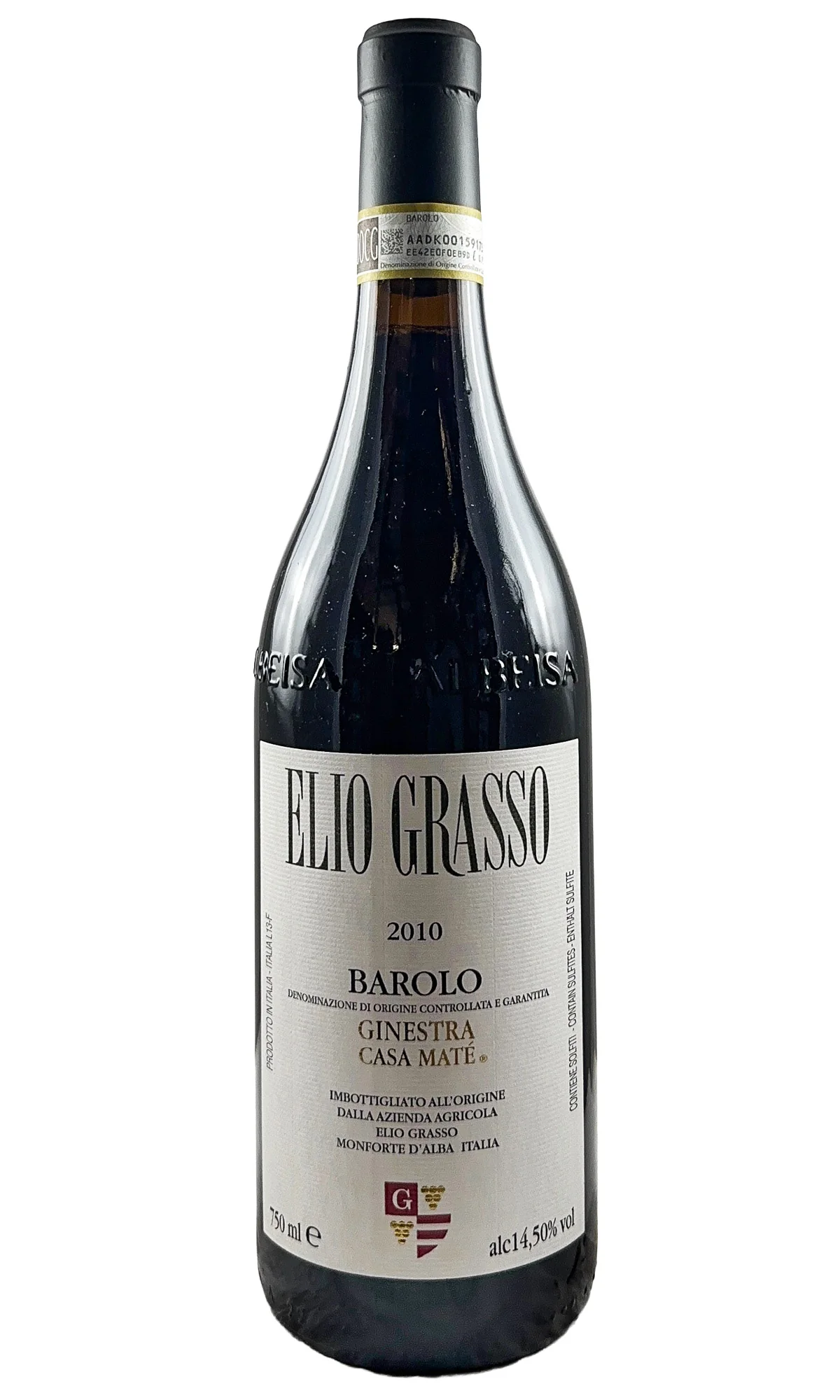 Elio Grasso, Barolo Ginestra Casa Mate, 2010