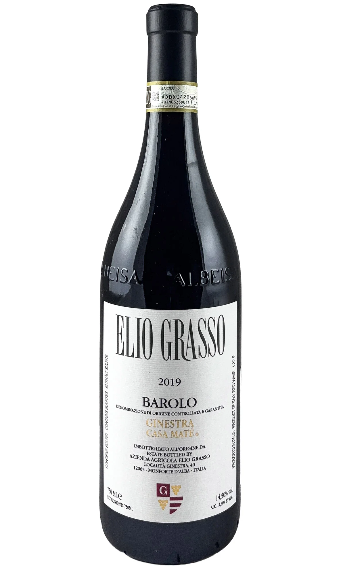 Elio Grasso, Barolo Ginestra Casa Mate, 2019