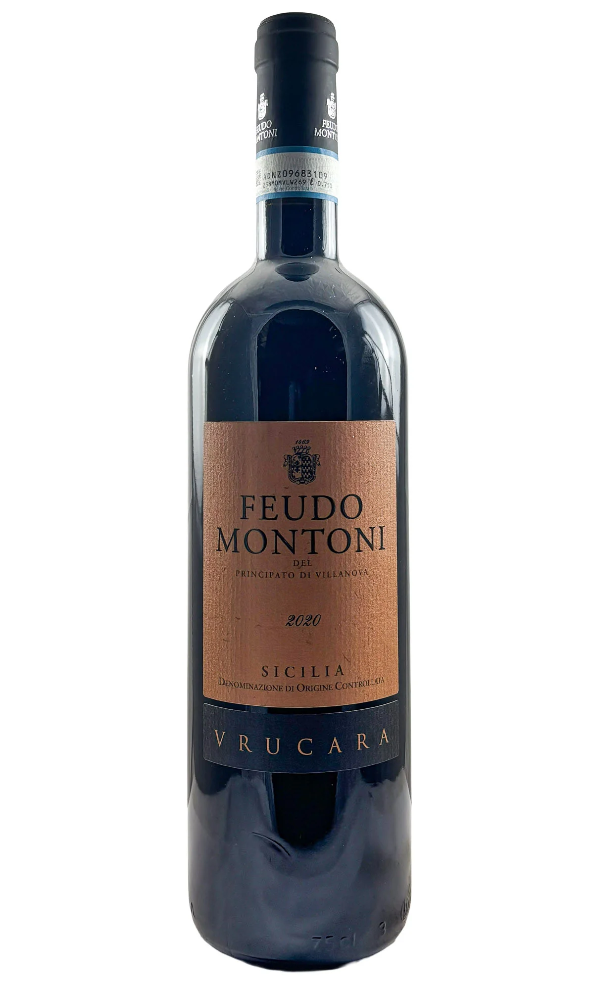 Feudo Montoni, Nero D'Avola Vrucara MW Organic, 2020