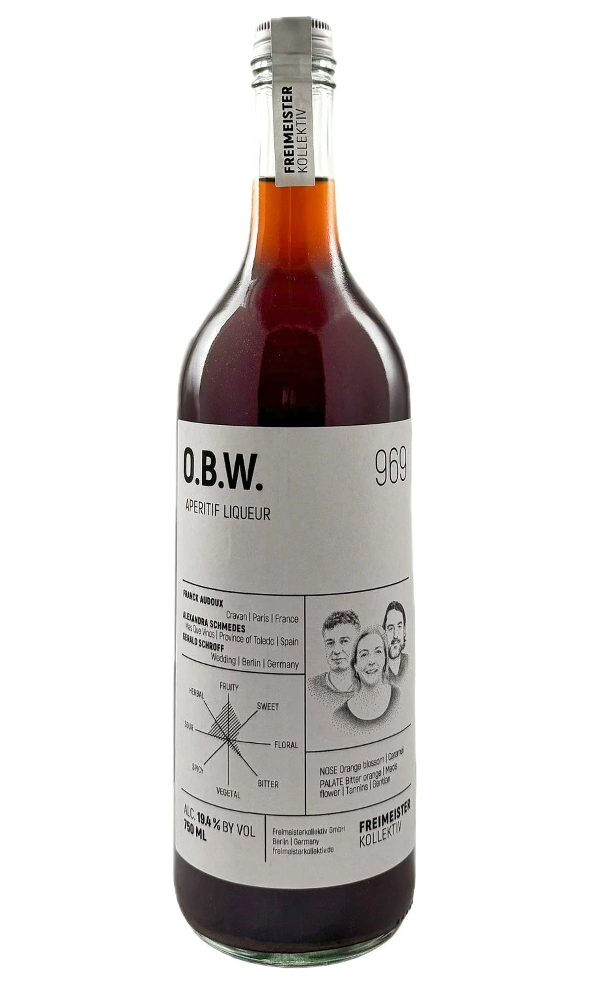 Freimeister Kollektiv, OBW Aperitif Liquer, NV