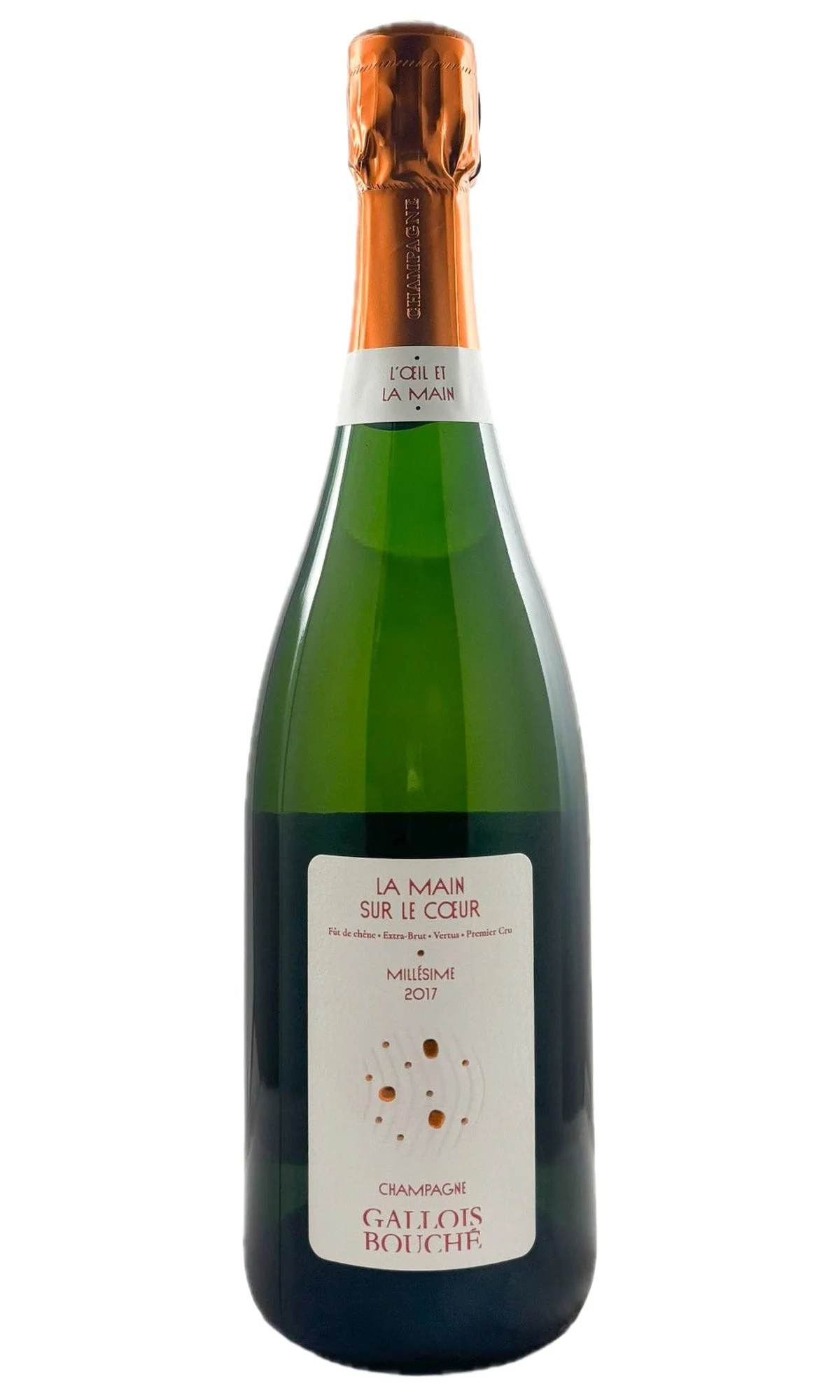 Gallois Bouche, Champagne Le Main La Coeur, 2017