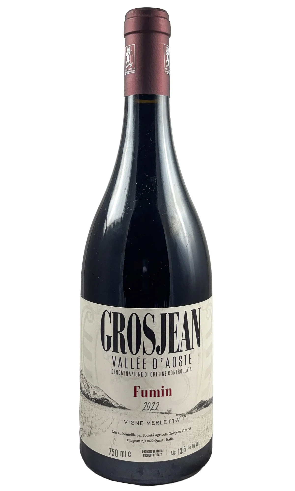 Grosjean, Fumin Vigne Merletta Vallee d'Aoste, 2022