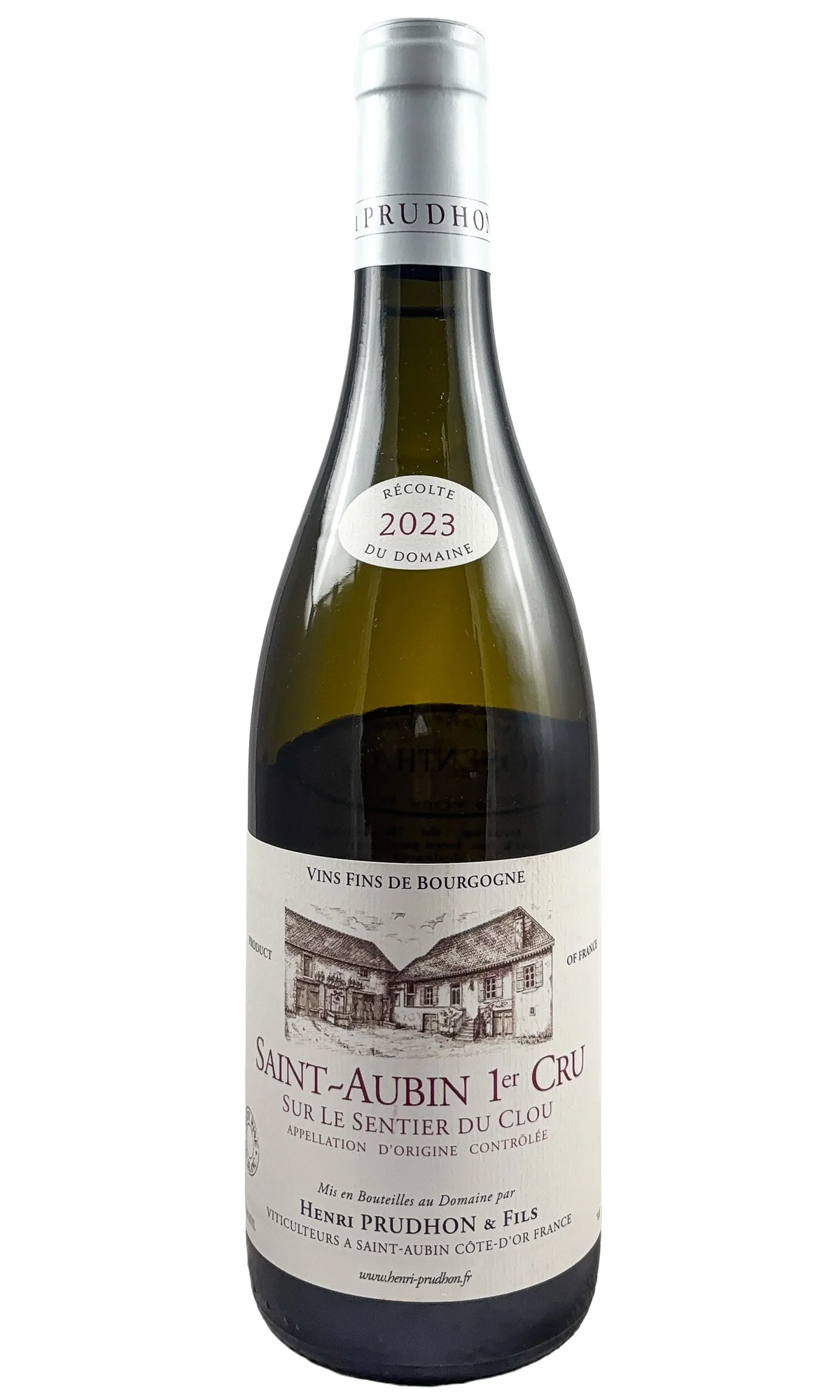 Henri Prudhon, Saint-Aubin Blanc 1er Cru Sur le Sentier du Clou, 2023