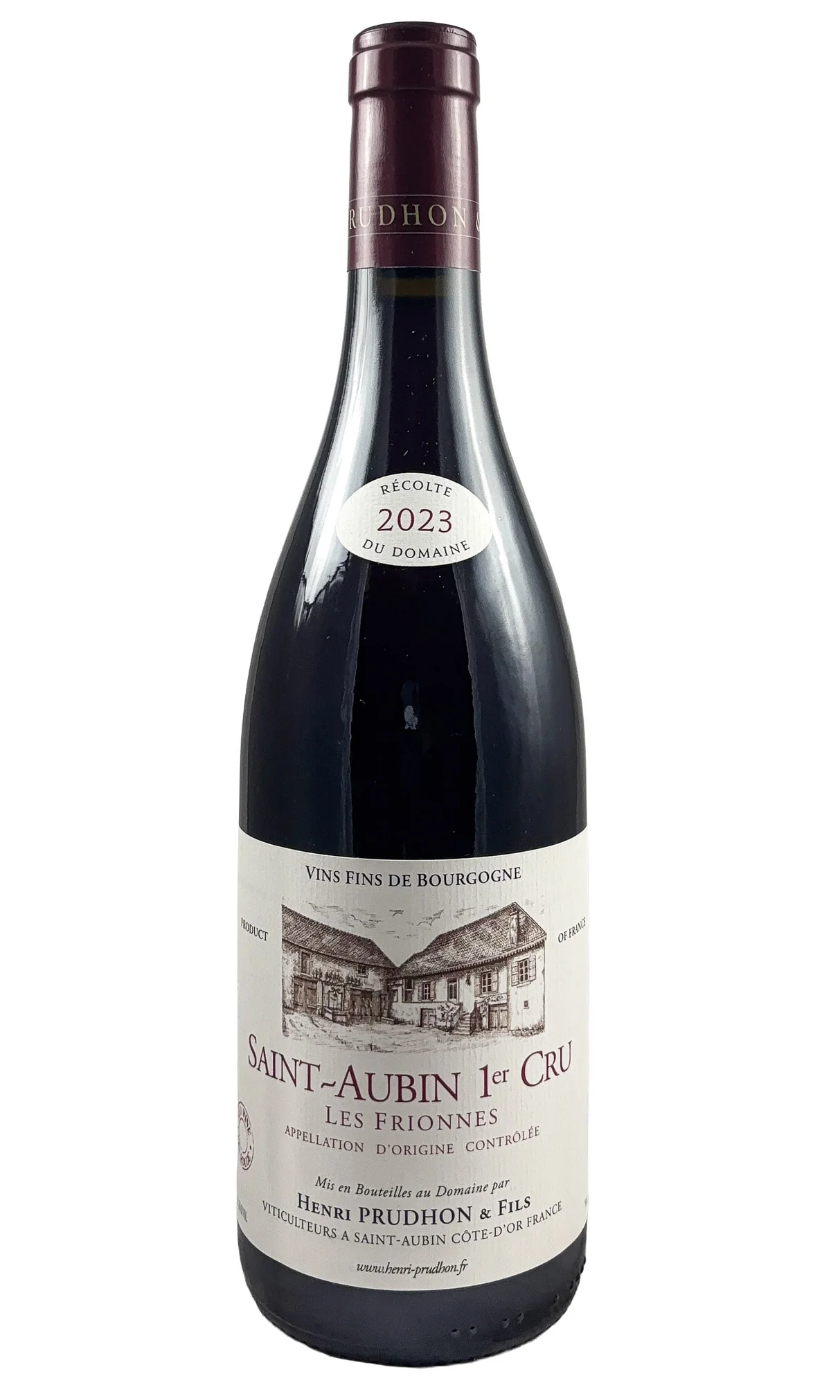Henri Prudhon, Saint-Aubin Rouge 1er Cru Les Frionnes, 2023