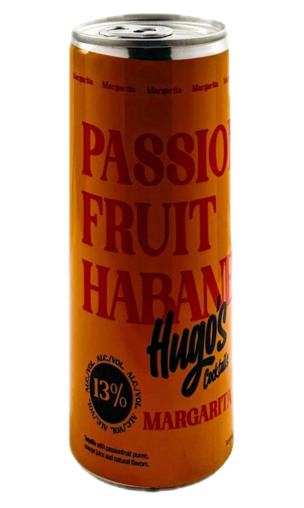Hugo's Cocktails, Passionfruit Habanero Margarita, NV (250ml)