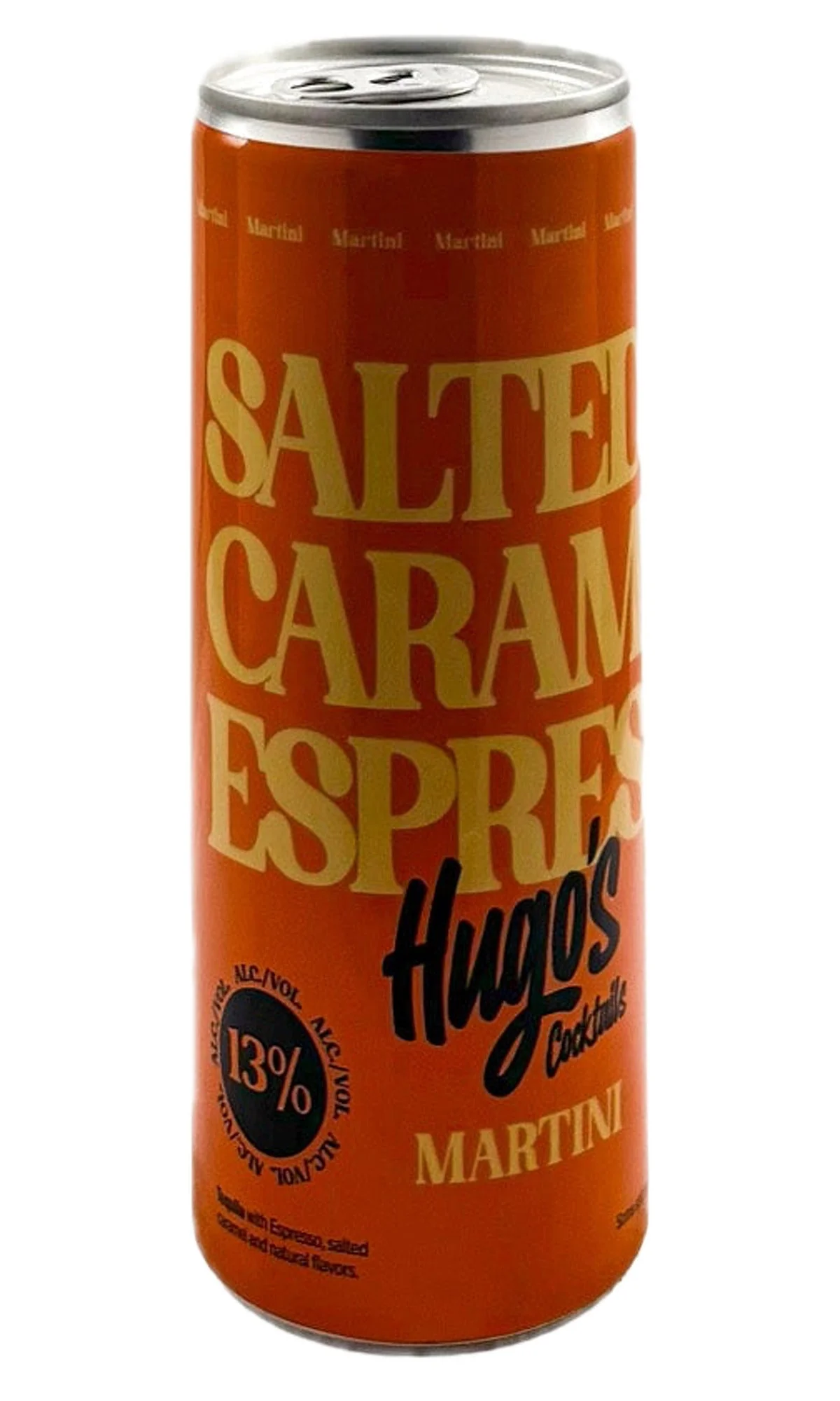 Hugo's Cocktails, Salted Caramel Espresso Martini, NV (250ml)