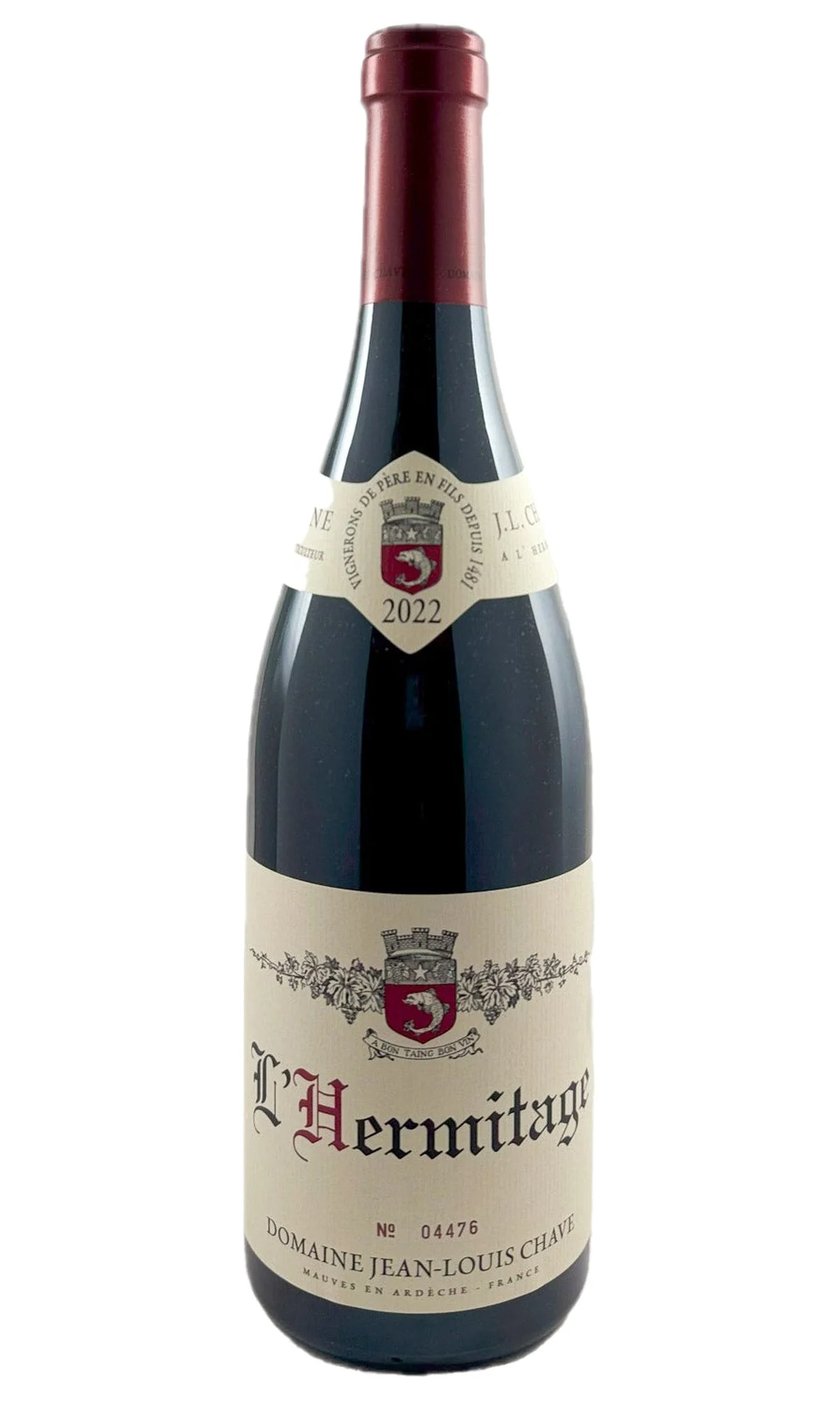 Domaine Jean-Louis Chave, L'Hermitage Rouge, 2022