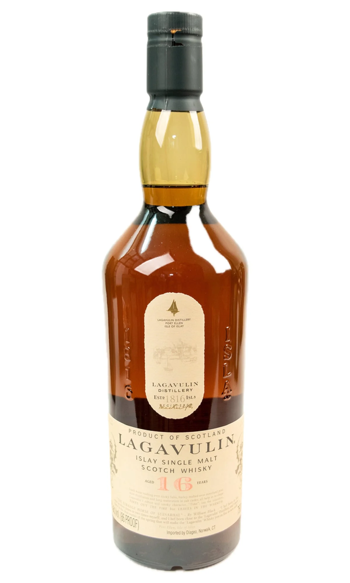 Lagavulin, Single Malt Scotch, 16 Year