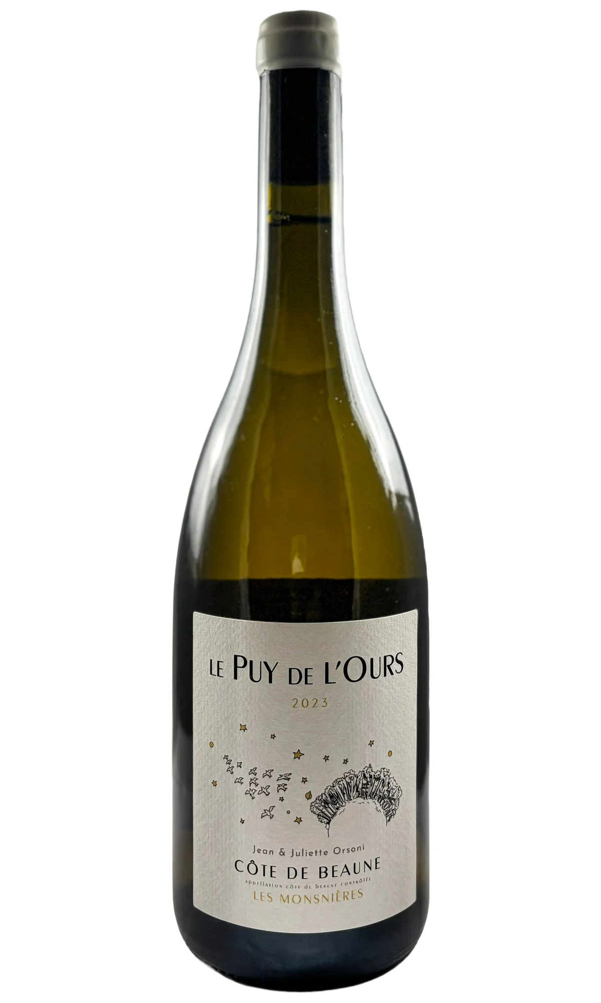 Le Puy de L'Ours, Cote De Beaune Villages Blanc Les Monsnieres, 2023