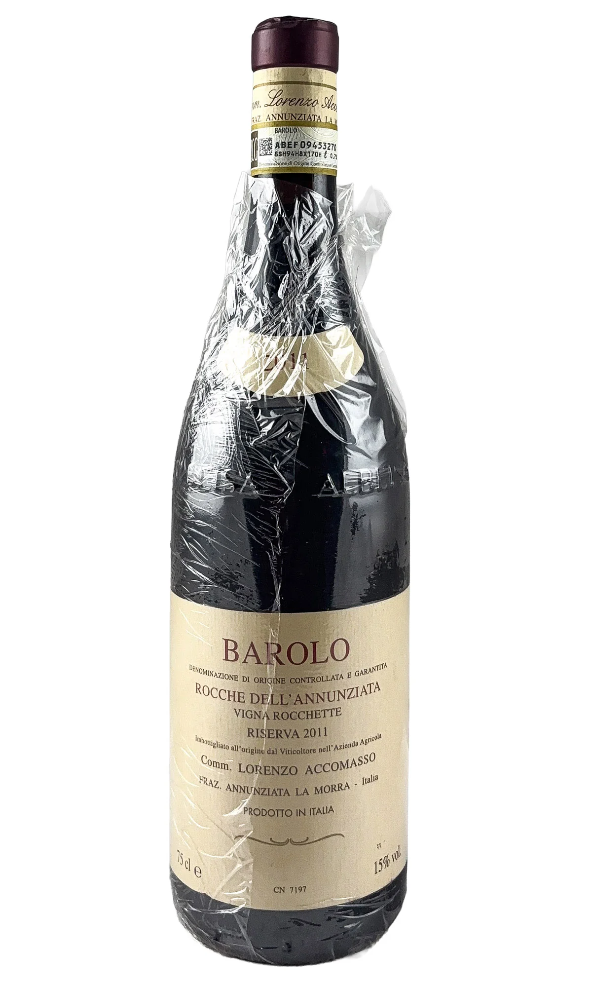 Lorenzo Accomasso, Barolo Riserva Vigna Rocchette, 2011