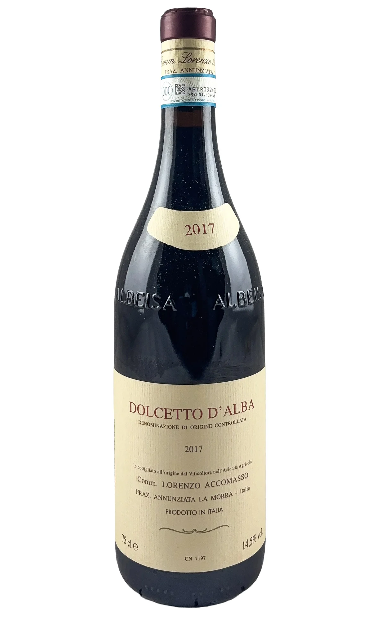 Lorenzo Accomasso, Dolcetto d'Alba, 2017