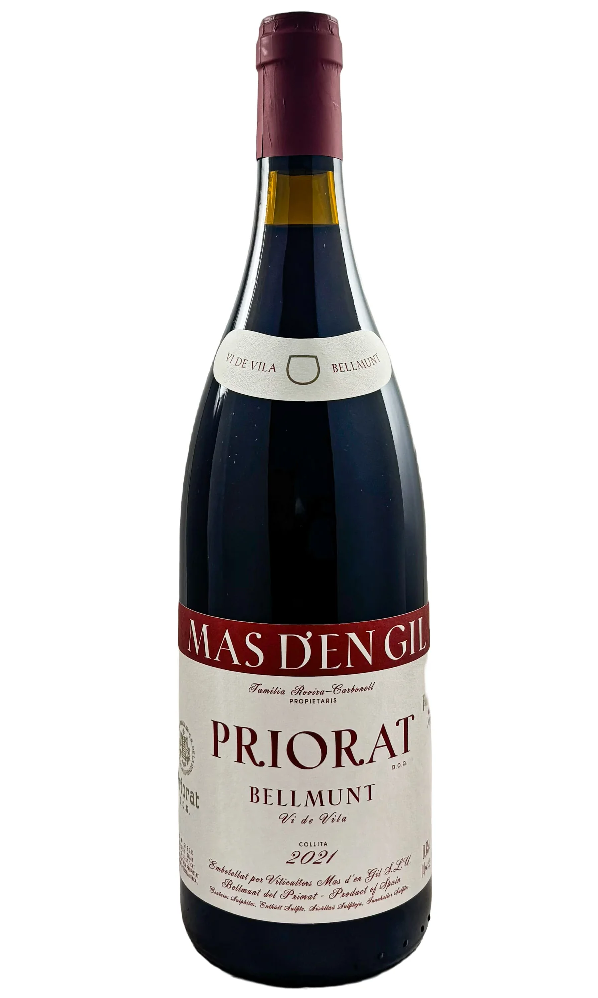 Mas d'en Gil Bellmunt, Vins de Vila Tinto Priorat, 2021