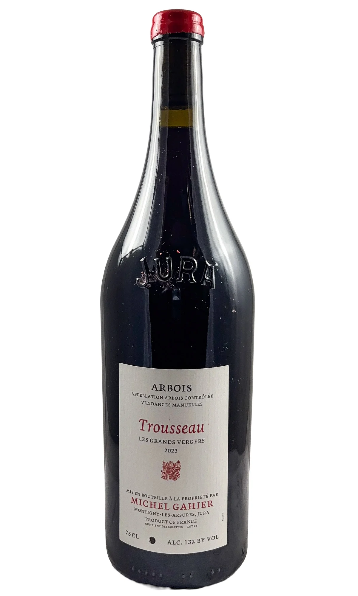 Michel Gahier, Arbois Rouge Trousseau Grands Vergers, 2023