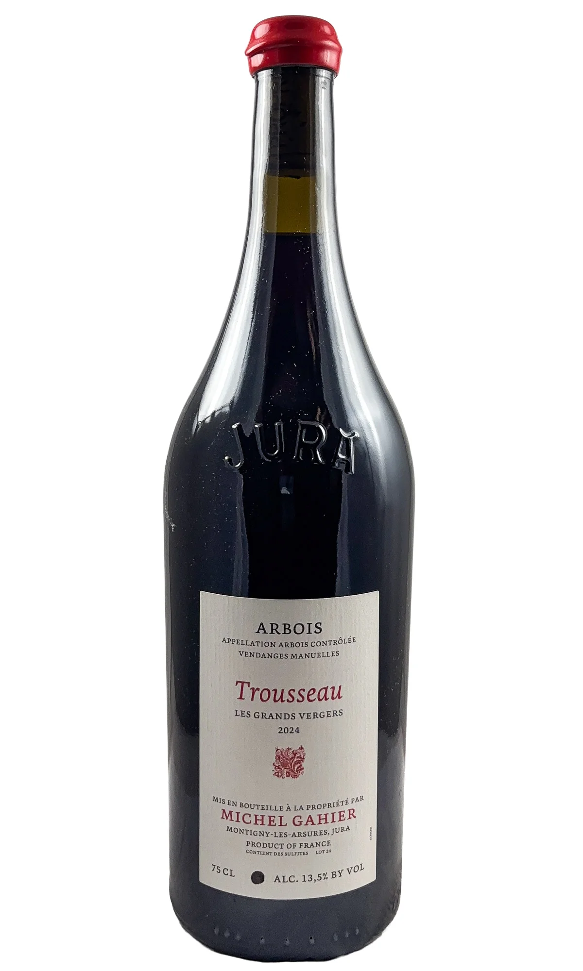 Michel Gahier, Arbois Rouge Trousseau Grands Vergers, 2024