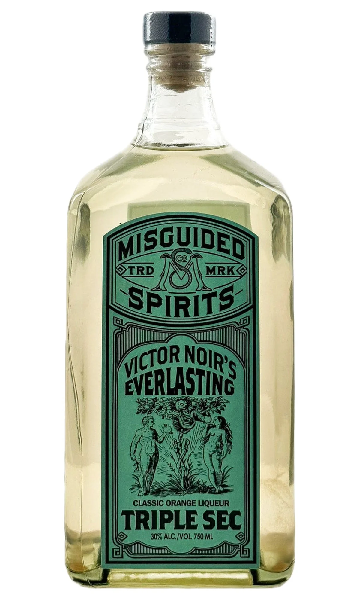 Misguided Spirits, Victor Noir's Everlasting Triple Sec Classic Orange Liqueur, NV