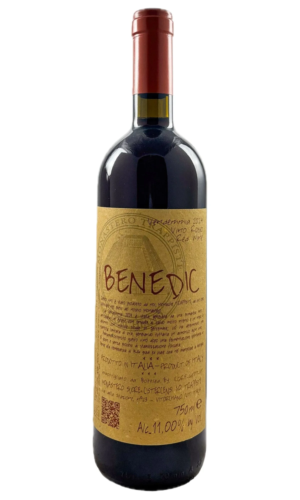 Monastero Suore Cistercensi, Benedic Lazio Rosso, 2024