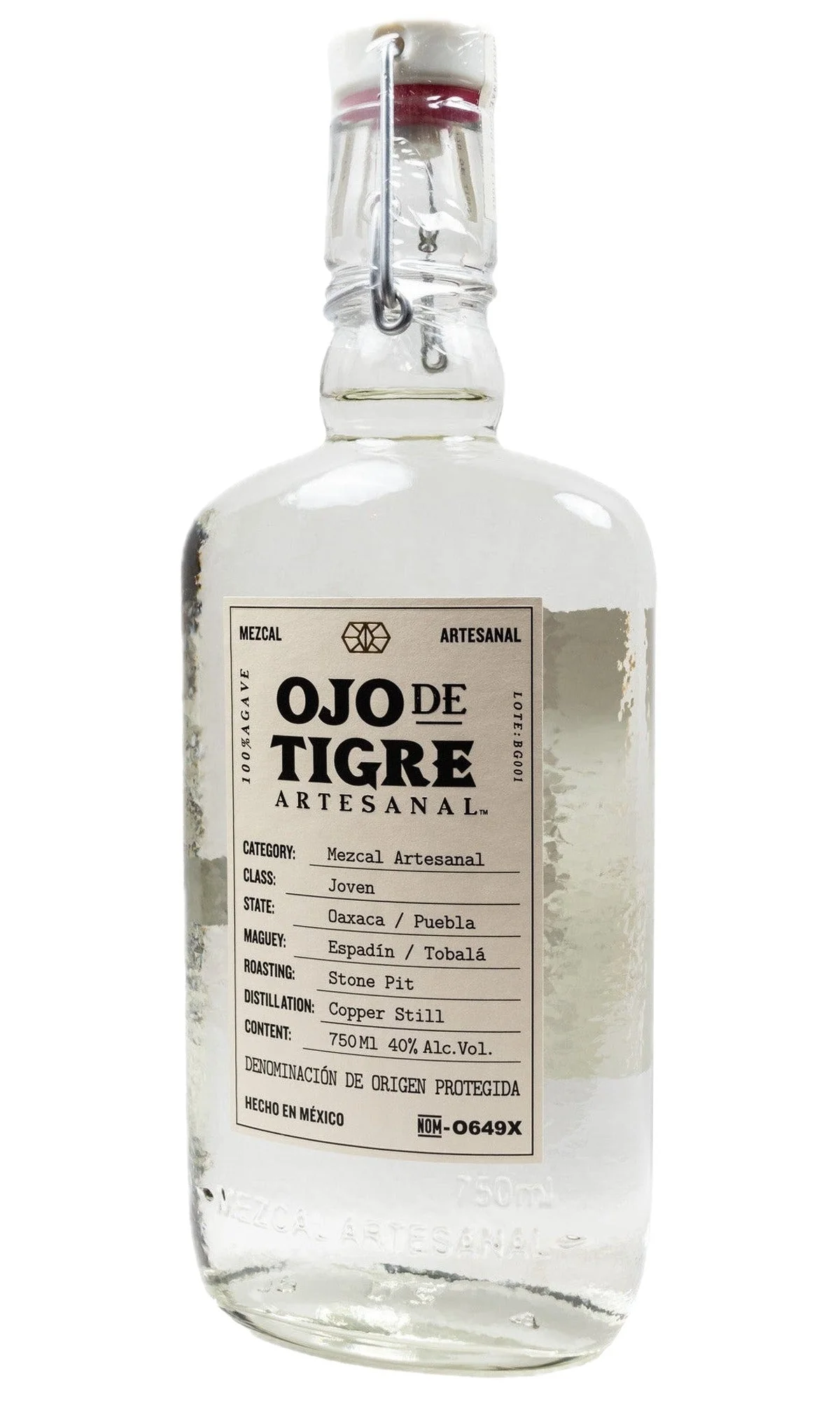 Ojo de Tigre, Mezcal Joven, NV