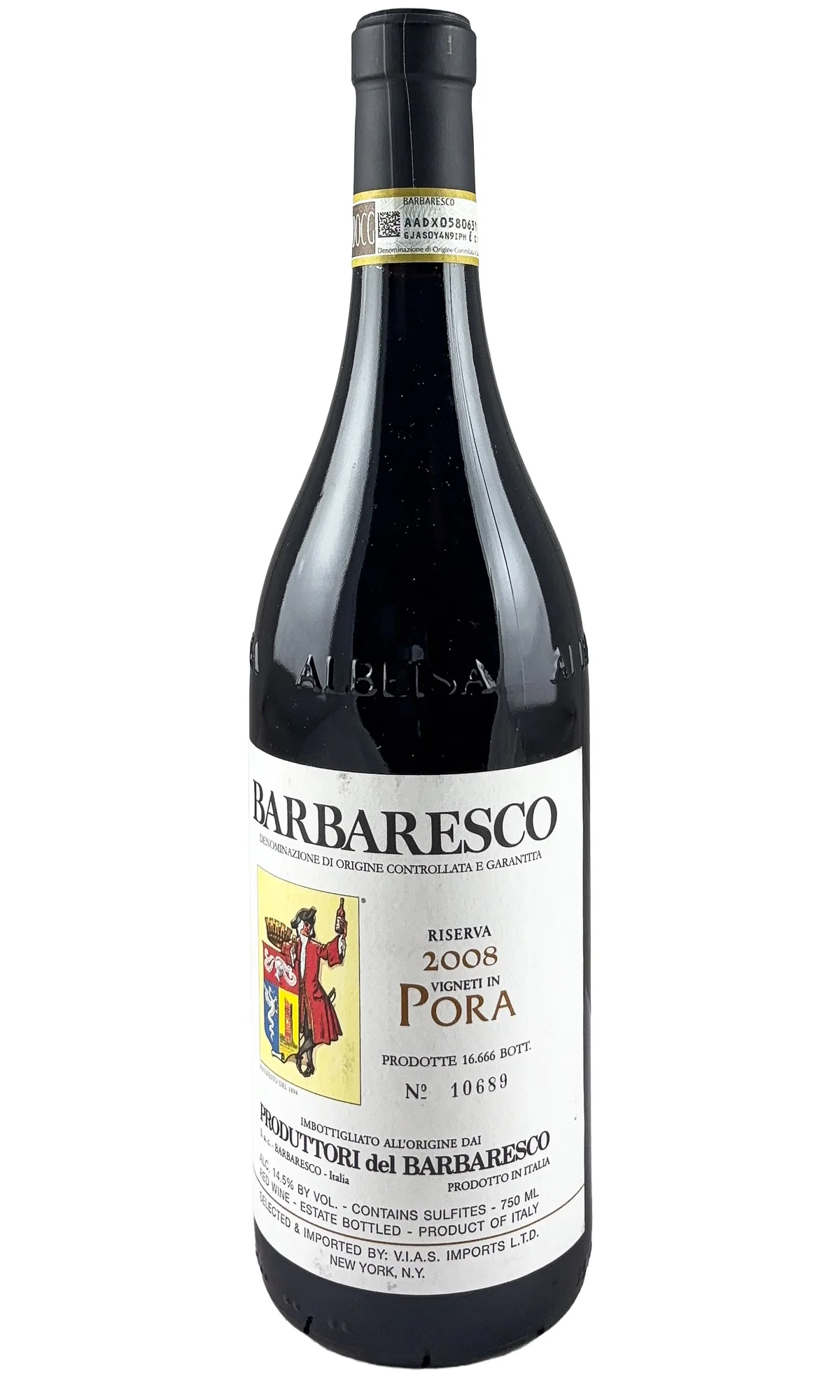 Produttori del Barbaresco, Barbaresco Riserva “Pora”, 2008