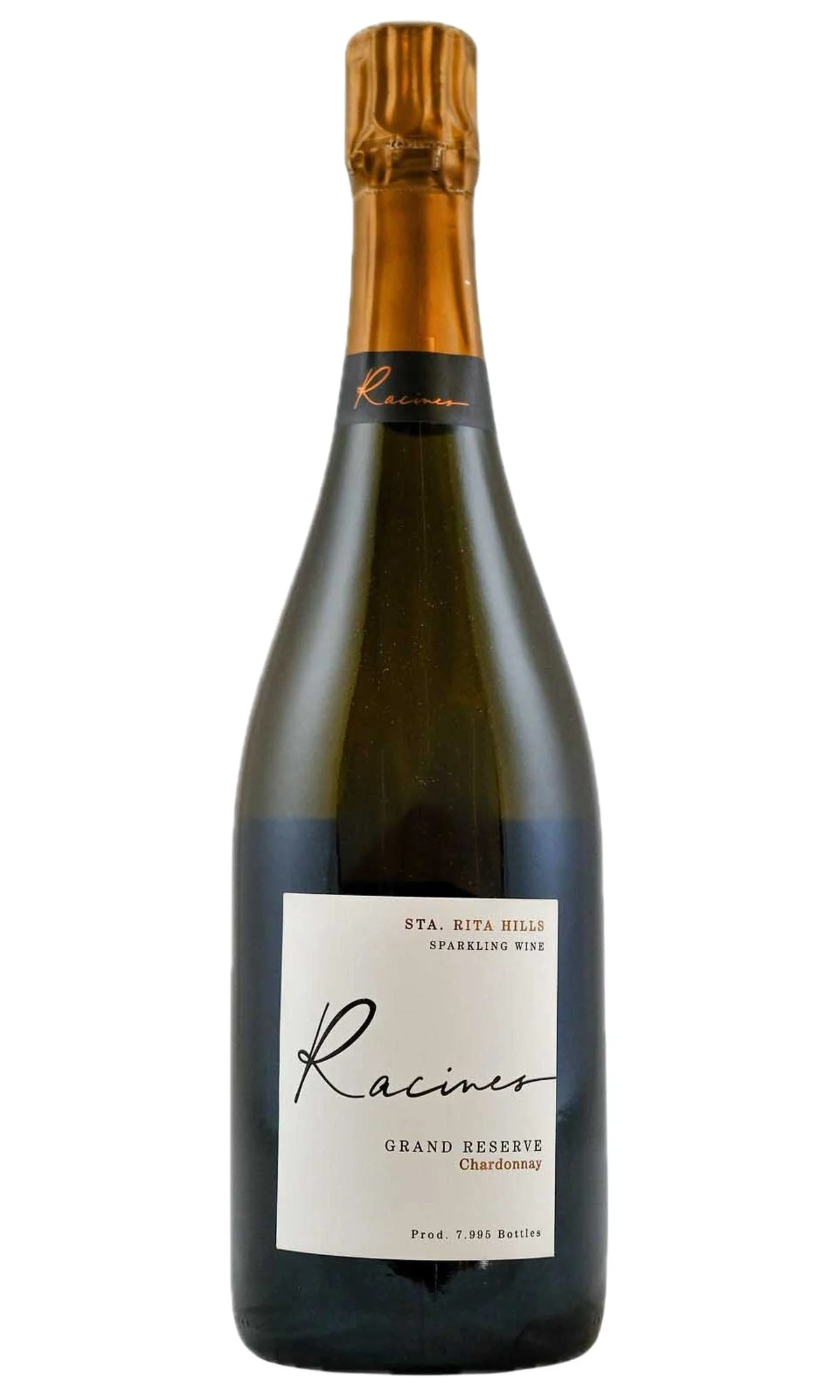 Racines, Sparkling Wine Chardonnay Grand Reserve Sta. Rita Hills, NV