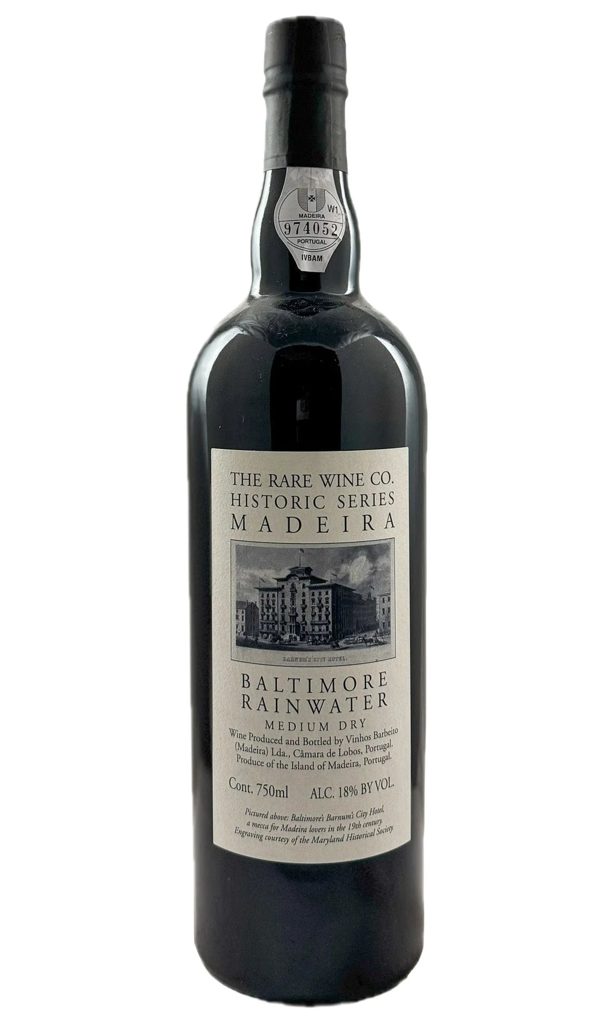 Rare Wine Co, Historic Series Madeira Baltimore Rainwater Special Reserve, NV