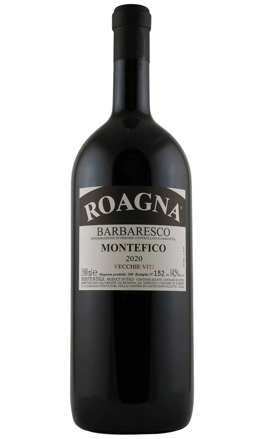Roagna, Barbaresco Montefico VV, 2020 (1.5L)
