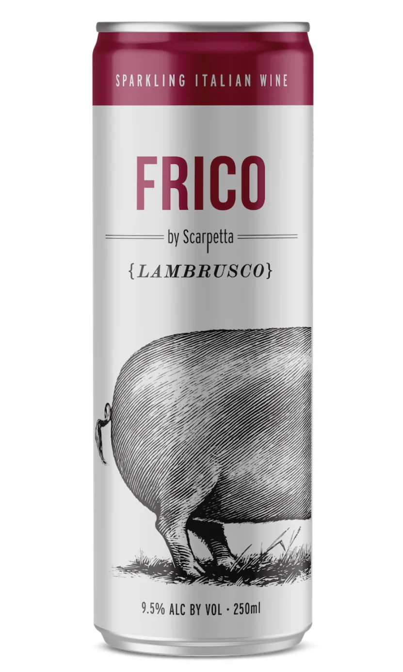 Scarpetta, Lambrusco 'Frico', NV (250ml can)