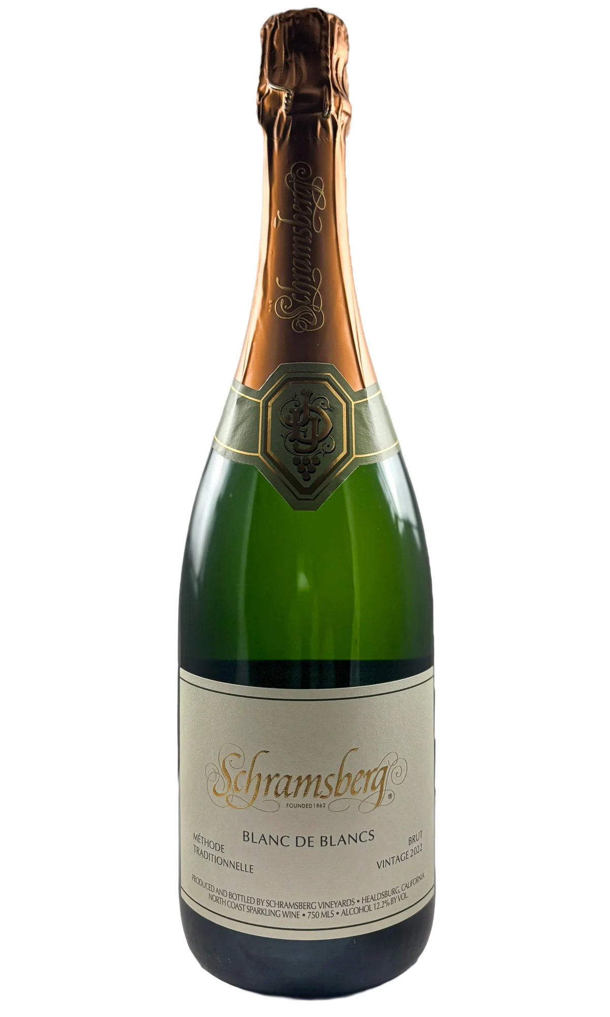 Schramsberg Vineyards, Blanc de Blancs North Coast Brut, 2022