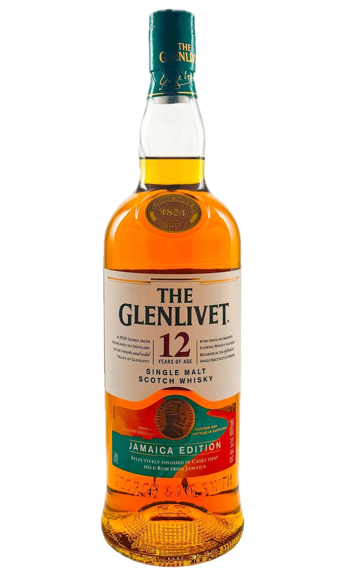 The Glenlivet, 12 Year Old Single Malt Scotch Jamaica Edition