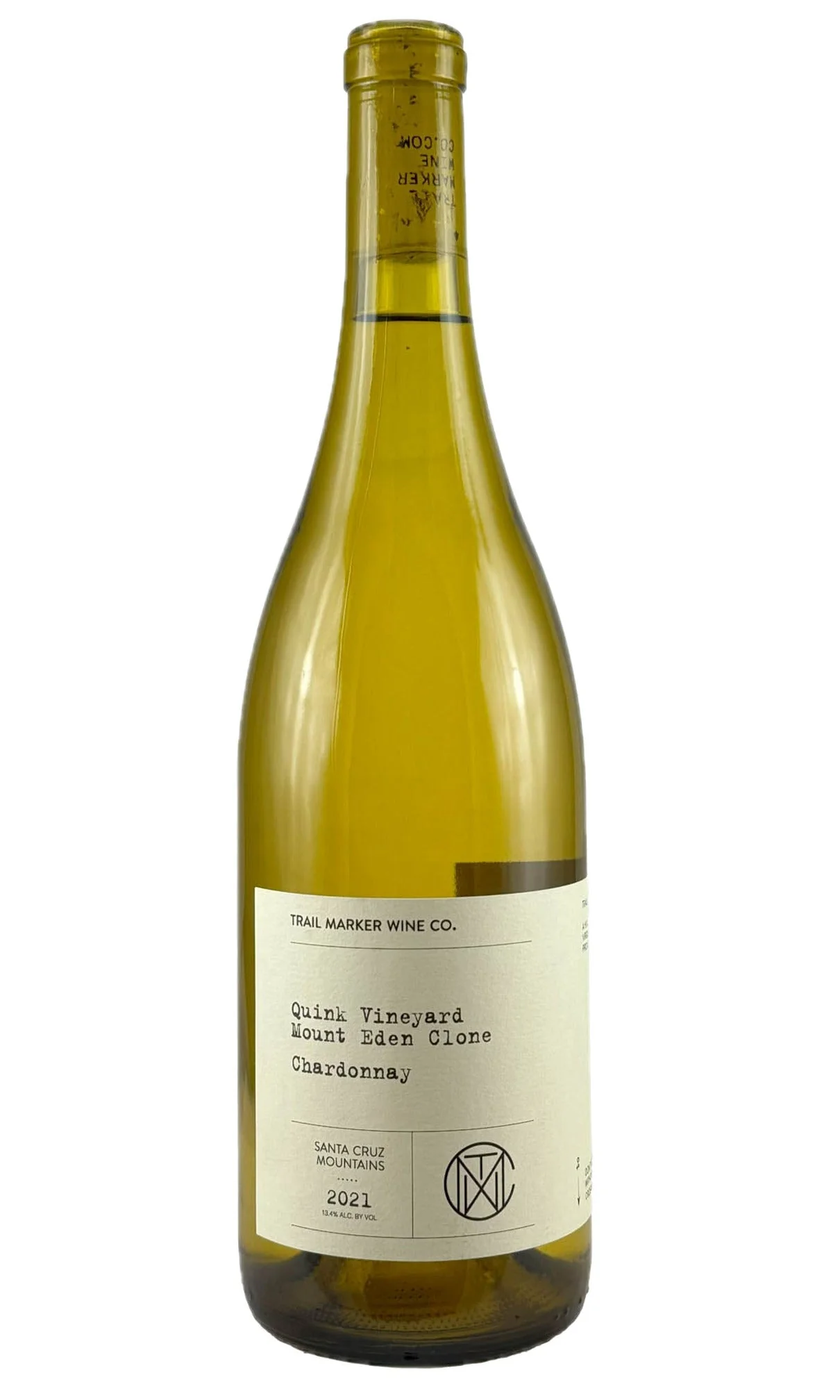 Trail Marker, Quink Vineyard Santa Cruz Mtns Chardonnay, 2021