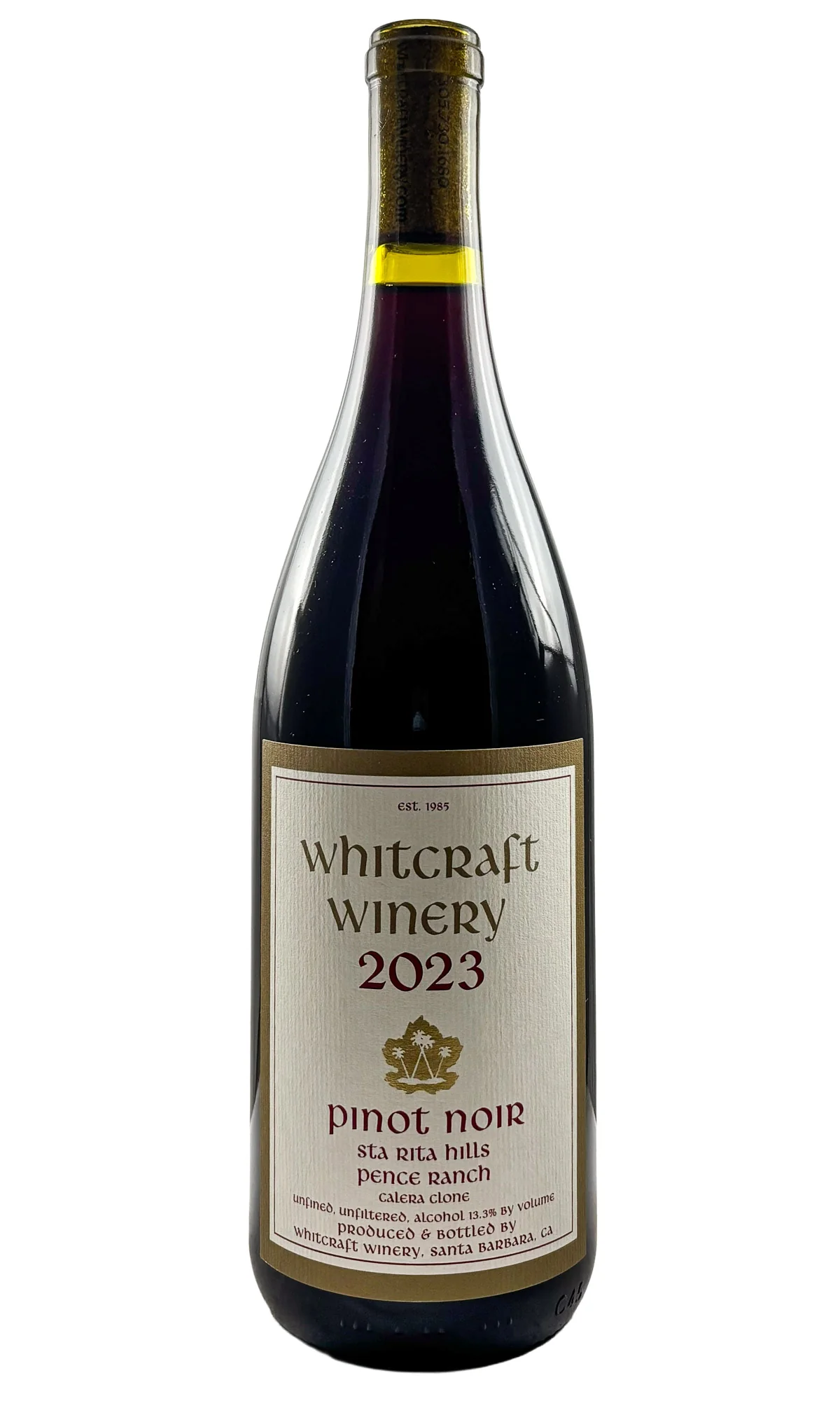 Whitcraft, Pinot Noir Santa Rita Hills Pence Ranch Calera Clone, 2023