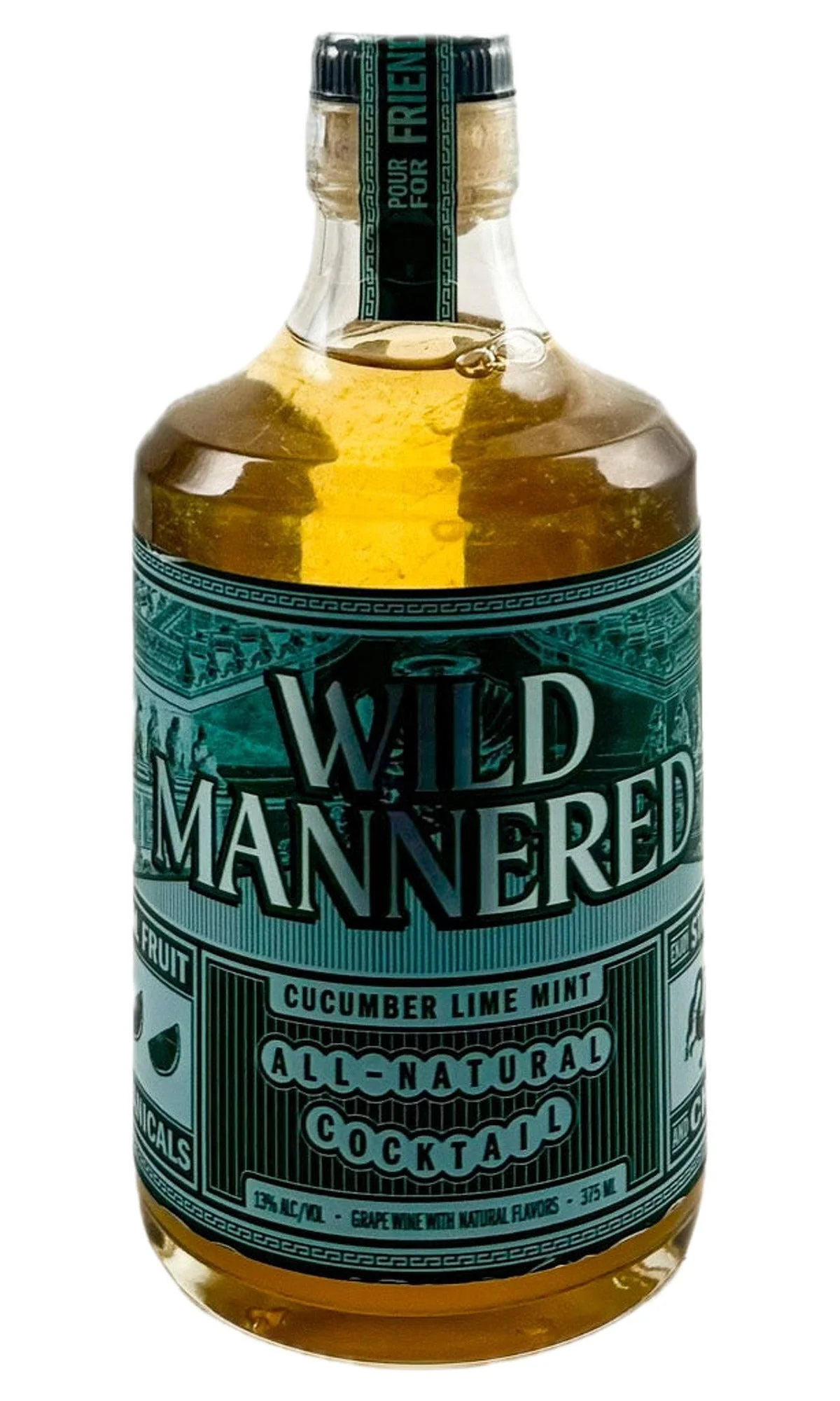 Wild Mannered, Cucumber Lime Mint Soju (375ml)